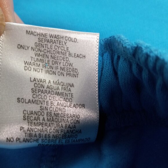 Joe Boxer Size 18M Infant Girls Patchwork Pant Smile Design Drawstring Waist NEW - Picture 5 of 7